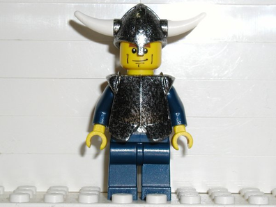 LEGO Minifigure-Viking Warrior 1a-Vikings-VIK015-Creative Brick Builders